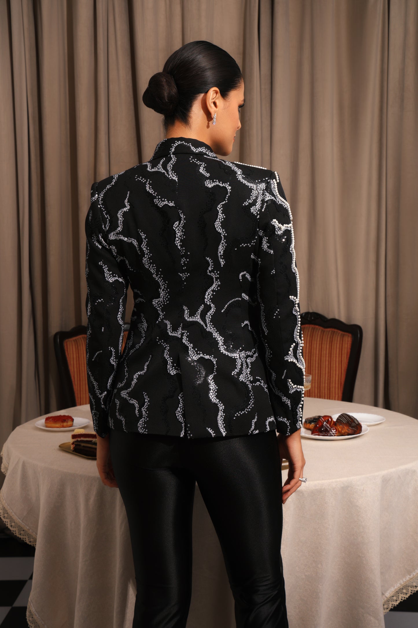 Midnight Ripple Blazer