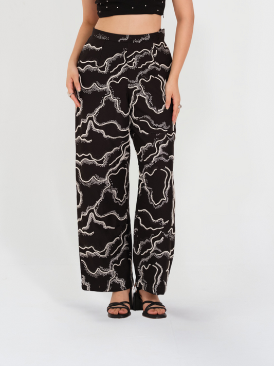 Midnight ripple Pants